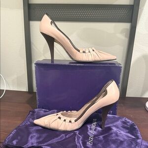 Enzo Angiolini Blush Pink Heels